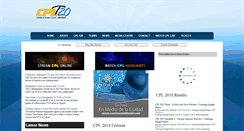 Desktop Screenshot of cplt20cricket.com